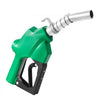 VEVOR 1 Inch NPT Automatic Fuel Nozzle, Max Flow Rate 21.6 GPM, Auto Shut Off Diesel Gas Pump Nozzle with 3-Speed Trigger Lock & 1-3/16 in (OD=30.1 mm) Spout for Gasoline, Diesel, Kerosene, Green