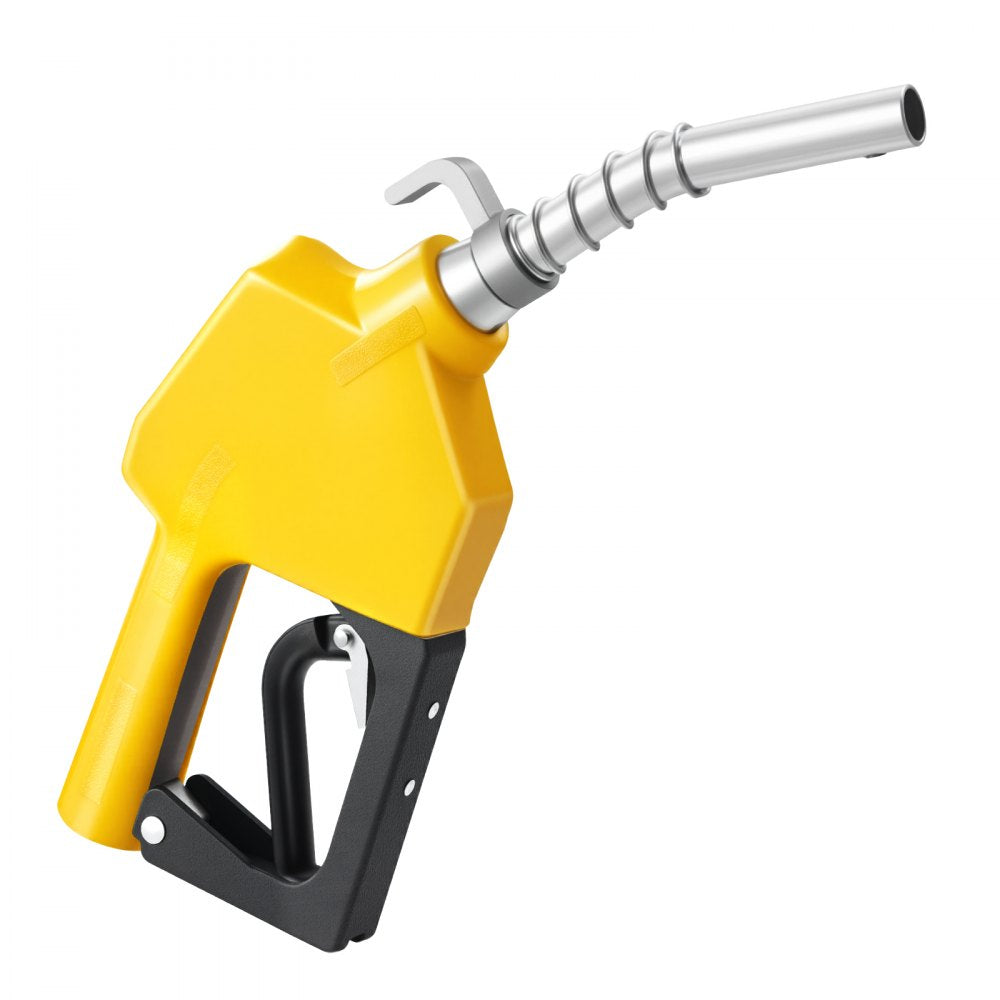 VEVOR 3/4-Inch NPT Automatic Fuel Nozzle with Swivel, Max Flow Rate 11.8 GPM, Auto Shut Off Diesel Gas Pump Nozzle with 3-Speed Trigger Lock & 0.78 in (OD=20 mm) Spout for Gasoline, Diesel, Kerosene