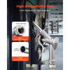 VEVOR 3/4-Inch NPT Fuel Nozzle with 10 ft Hose, Max Flow Rate 22.7 GPM, Diesel Gas Pump Nozzle with 2-Speed Trigger Lock & 0.78 in (OD=20 mm) Spout Used for Gasoline, Diesel, Kerosene, Silver