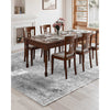 VEVOR Area Rug, 9 x 12 ft Large Washable Boho Rug, Non-Slip and Tear-Resistant Soft Carpet, Pet & Child Friendly Bohemian Area Rugs, Indoor Mat for Bedroom, Living Room, Kids Room, Office, Gray