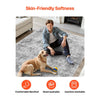 VEVOR Area Rug, 9 x 12 ft Large Washable Boho Rug, Non-Slip and Tear-Resistant Soft Carpet, Pet & Child Friendly Bohemian Area Rugs, Indoor Mat for Bedroom, Living Room, Kids Room, Office, Gray