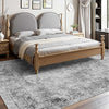 VEVOR Area Rug, 9 x 12 ft Large Washable Boho Rug, Non-Slip and Tear-Resistant Soft Carpet, Pet & Child Friendly Bohemian Area Rugs, Indoor Mat for Bedroom, Living Room, Kids Room, Office, Gray