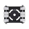 VEVOR Furniture Dolly, 330 lbs Load Capacity, Heavy Duty Furniture Movers with Wheels, Carbon Steel Panel, Dual-Row & Eight-Wheel Structure, Furniture Lift Slider Tool Set for Appliances, Sofa, Fridge