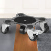 VEVOR Furniture Dolly, Maximum Load 1200 lbs, Heavy Duty Furniture Movers with 5 360° Rotation Wheels, Carbon Steel Panel, Furniture Lift Slider Tool Set for Appliances, Sofa, Fridge, Washing Machine