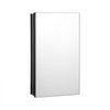 VEVOR Medicine Cabinet, 14 x 24 inches, Medicine Cabinet for Bathroom with Mirror,  Aluminum Frame Bathroom Wall Cabinet, 2-layer Adjustable Shelves, Recessed & Wall-mounted Installation