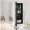 VEVOR Medicine Cabinet, 16.5 x 27.5 inch, Medicine Cabinet for Bathroom with Mirror,  Aluminum Frame Bathroom Wall Cabinet, 3-layer Adjustable Shelves, Recessed & Wall-mounted Installation