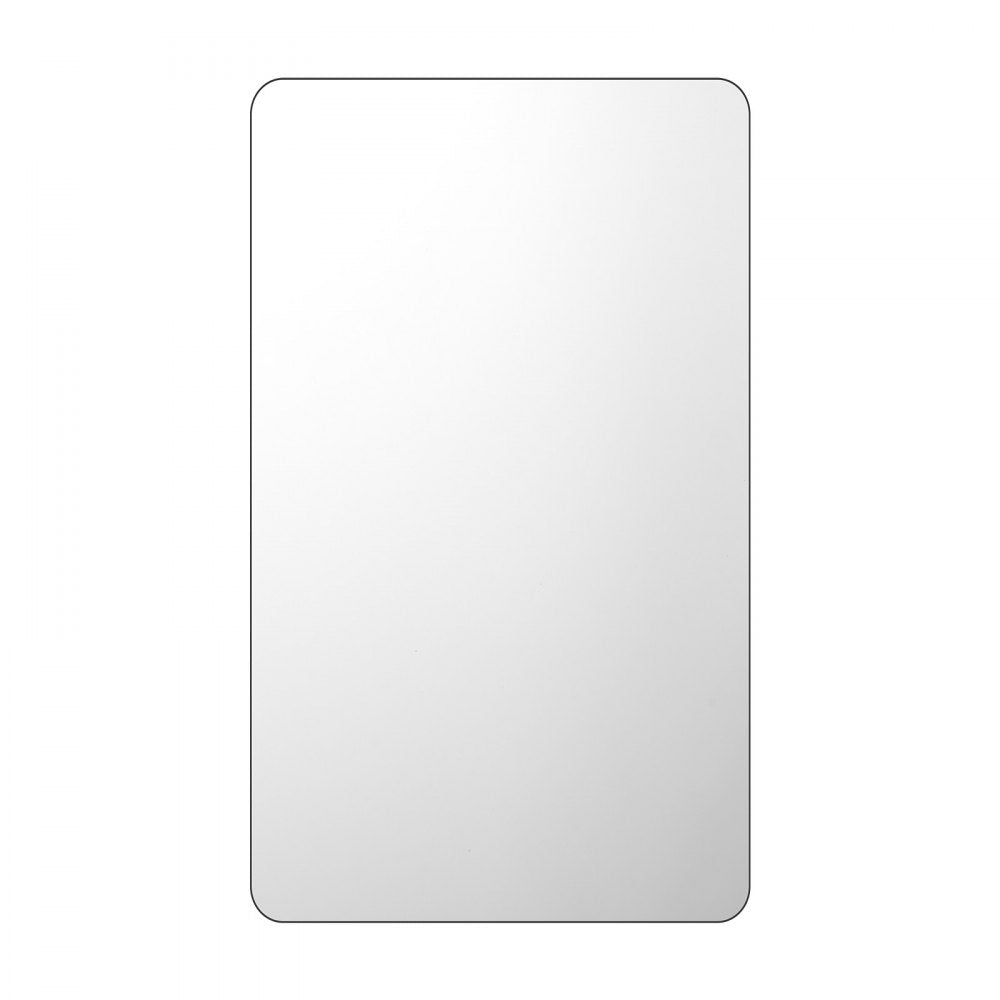 VEVOR Medicine Cabinet, 16.5 x 27.5 inch, Medicine Cabinet for Bathroom with Mirror,  Aluminum Frame Bathroom Wall Cabinet, 3-layer Adjustable Shelves, Recessed & Wall-mounted Installation