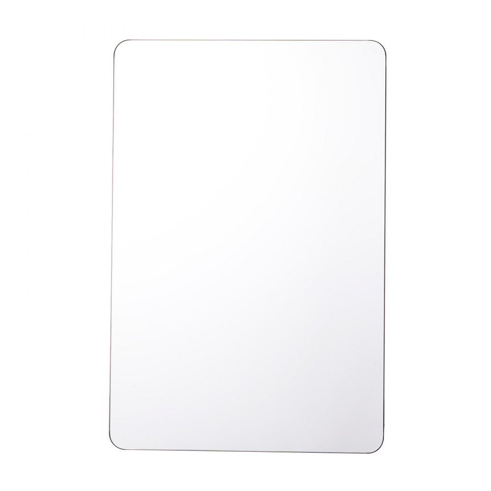 VEVOR Medicine Cabinet, 20 x 30 inch, Medicine Cabinet for Bathroom with Mirror,  Aluminum Frame Bathroom Wall Cabinet, 4-layer Adjustable Shelves, Recessed & Wall-mounted Installation