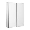VEVOR Medicine Cabinet, 26 x 30 inch, Medicine Cabinet for Bathroom with Mirror,  Aluminum Frame Bathroom Wall Cabinet, 2-layer Adjustable Shelves, Recessed & Wall-mounted Installation