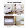 VEVOR Bed Wedge Pillow for Headboard, Queen Size, 60"x6"x6" Foam Bed Gap Filler - Fill 0-7" Gap, Versatile Flip-Over Mattress Wedge Headboard Pillow with Anti-Slip Bottom, for Sleeping Backrest, Gray