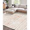 VEVOR Area Rug, 5 x 7 ft Large Washable Rug, Non-Slip and Tear-Resistant Soft Carpet, Pet & Child Friendly Modern Area Rugs, Indoor Mat for Bedroom, Office, Living Room, Kids Room, Entryway, Beige