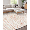 VEVOR Area Rug, 6 x 9 ft Large Washable Rug, Non-Slip and Tear-Resistant Soft Carpet, Pet & Child Friendly Modern Area Rugs, Indoor Mat for Bedroom, Office, Living Room, Kids Room, Entryway, Beige