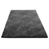 VEVOR Indoor Plush Area Rugs, 5 x 8 ft Soft Plush Carpet, Furry Shag Area Rugs for Living Room, Bedroom, Sunroom, Modern Home Decor Aesthetic, Non-Shedding, Non-Woven, Slip-Resistant, Dark Gray