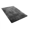 VEVOR Indoor Plush Area Rugs, 5 x 8 ft Soft Plush Carpet, Furry Shag Area Rugs for Living Room, Bedroom, Sunroom, Modern Home Decor Aesthetic, Non-Shedding, Non-Woven, Slip-Resistant, Dark Gray
