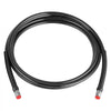 VEVOR Hydraulic Hose Kit, 16 ft 2-Piece Leak-Proof TPEE Outboard Steering Hose Kit with 304 Stainless Steel Connector, Compatible with Marine Outboard Steering Systems, 20 MPa Max Working Pressure