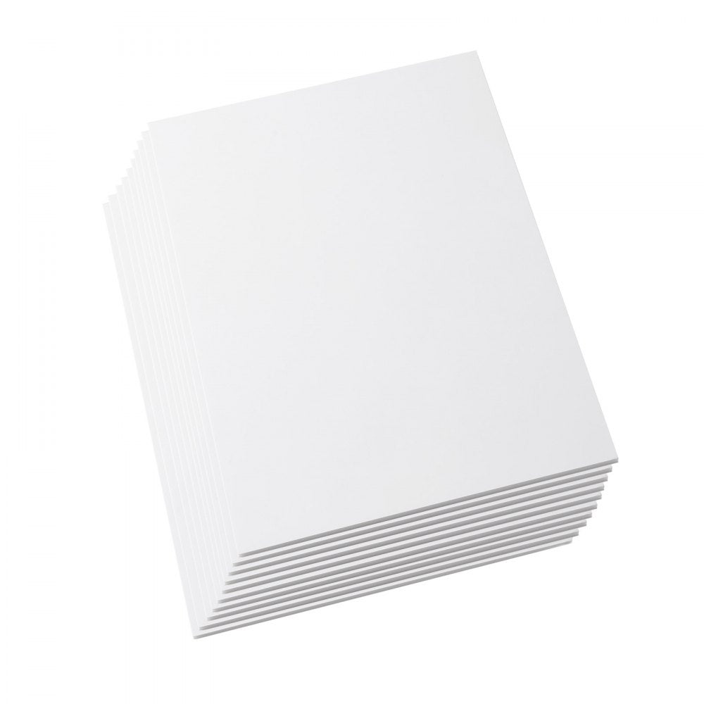 VEVOR Foam Board, 10 Pack 30 x 40 in, 3/16 in Thickness White Poster Board, for Mounting, Crafts, Paintings Prints, Art, Display, Presentation and Projects, Acid-Free Double Sided Foam Core Sheets