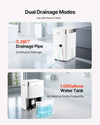 VEVOR 80 Pints Dehumidifier for Home & Basement, Drain Hose for Commercial & Industrial Use, Smart Humidity Control, Low Noise for Large Rooms, Warehouses, Bedrooms & Storage, Large Coverage,White