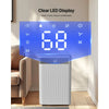 VEVOR 35 Pints Dehumidifier for Home & Basement, Drain Hose for Commercial & Industrial Use, Smart Humidity Control, Low Noise for Large Rooms, Warehouses, Bedrooms & Storage, Large Coverage,White