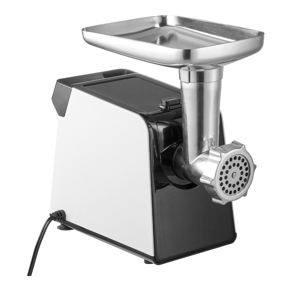 VEVOR Meat Grinder, 3 Lbs/Min Capacity Electric Meat Grinders with Blade, Grinding Plate, Sausage Maker, Kubbe Kit, Stainless Steel Meat Mincer for Home Kitchen