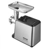 VEVOR Meat Grinder, 3 Lbs/Min Capacity Electric Meat Grinders with Blade, Grinding Plate, Sausage Maker, Kubbe Kit, Burger Press, Chopper Attachment, Stainless Steel Meat Mincer for Home Kitchen