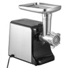 VEVOR Meat Grinder, 3 Lbs/Min Capacity Electric Meat Grinders with Blade, Grinding Plate, Sausage Maker, Kubbe Kit, Burger Press, Chopper Attachment, Stainless Steel Meat Mincer for Home Kitchen