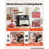 VEVOR Electric Meat Grinder, 3.3-4.4 Lbs/Min 1200W Max, #5 Home Meat Mincer with 2 Grinding Plates, Sausage Stuffing Tube & Kubbe Kit, 300W Stainless Steel Sausage Maker for Home Kitchens