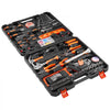 VEVOR Tool Kit, 216 Piece General Household Hand Tool Set, Home Repairing Tool Kit with Portable Tool Storage Case, High-Quality Steel, for Home Maintenance, DIY Projects, and Automotive Repair