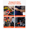 VEVOR Insulated Screwdriver Set, 50-Piece Professional Electrical Screwdriver Set, 1000V Insulated Electrician Tool, with Magnetic Tips, T-Handle Hex Wrench, Screwdriver, Single-Pole Voltage Tester