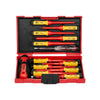VEVOR Insulated Screwdriver Set, 13-Piece Professional Electrical Screwdriver Set, 1000V Insulated Electrician Tool Set, with Magnetic Phillips Slotted Pozi Torx Tips, Screwdrivers, for Electricians