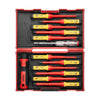 VEVOR Insulated Screwdriver Set, 13-Piece Professional Electrical Screwdriver Set, 1000V Insulated Electrician Tool Set, with Magnetic Phillips Slotted Pozi Torx Tips, Screwdrivers, for Electricians
