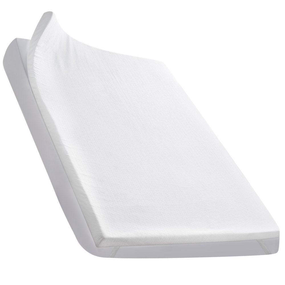 VEVOR Mattress Topper, Queen Size, 3 in Thickness, Soft Memory Foam Mattress Pad, Premium Cooling Gel Infusion, Detachable and Washable, Compressed Package for Quick Setup, Comfy Support for Any Bed