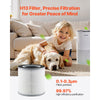 VEVOR Air Purifier Replacement Filter, H13, 3-in-1 Compact & Lightweight Replacement Filter with PP Pre-Filter, Easy-to-Grab Purifier Filter with Activated Carbon, Fit for Cylindrical Purifier