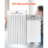VEVOR Air Purifier Replacement Filter, H11, 2-in-1 Compact & Lightweight Replacement Filter with PET Pre-Filter, Easy-to-Grab Purifier Filter with Non-Woven Fabric, Fit for Cylindrical Purifier