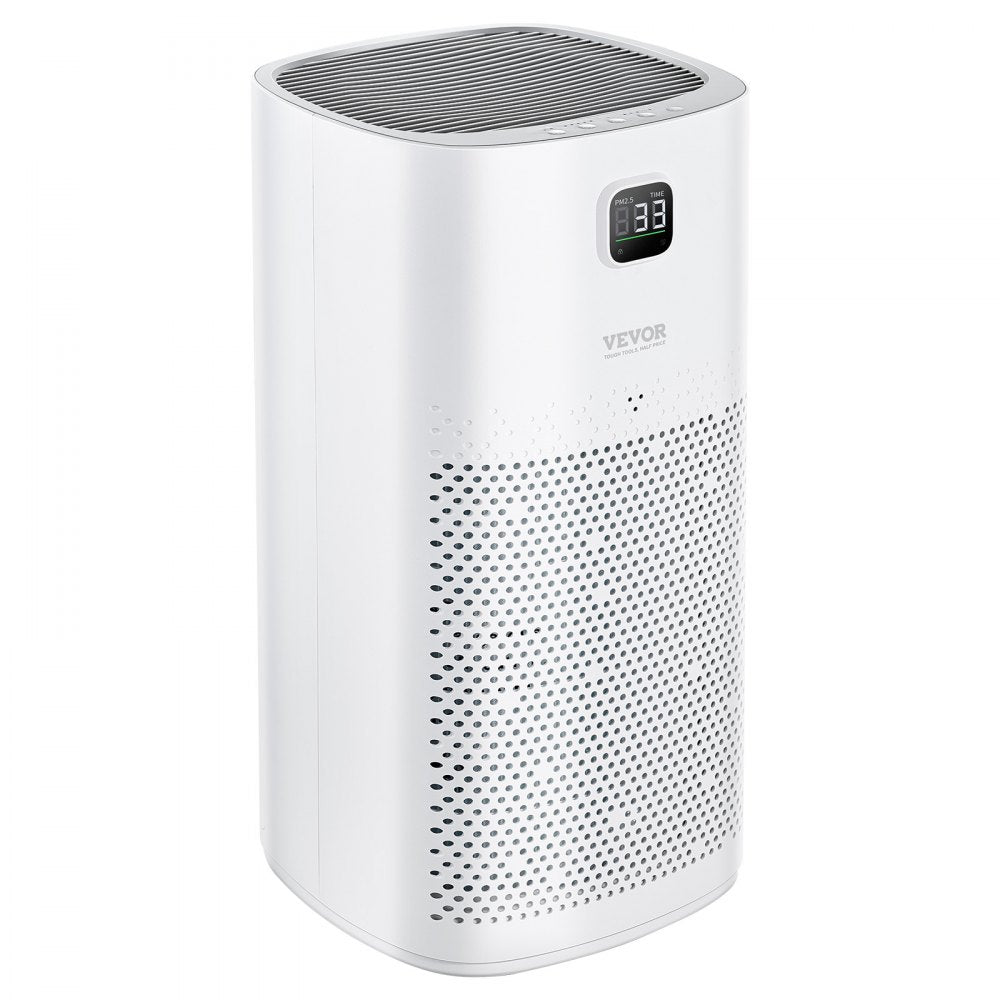 VEVOR Air Purifier, H13 HEPA Layer, 2018 ft²/h Smart Air Purifier with Speed Control & Child Lock Guard, Efficient Air Cleaner with Convenient Touch Panel & 23 dB Sleep Mode, Fit for Home & Office