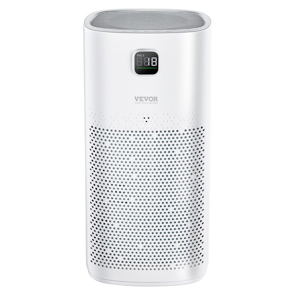 VEVOR Air Purifier, H13 HEPA Layer, 2018 ft²/h Smart Air Purifier with Speed Control & Child Lock Guard, Efficient Air Cleaner with Convenient Touch Panel & 23 dB Sleep Mode, Fit for Home & Office