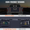 VEVOR Tailgate Bike Pad, 62" Truck Tailgate Pad Carry 6 Mountain Bikes, Tailgate Protection Pad with Reflective Strips and Tool Pockets, Tailgate Pad with Rear Camera Opening for Pickup Trucks