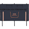 VEVOR Tailgate Bike Pad, 62" Truck Tailgate Pad Carry 6 Mountain Bikes, Tailgate Protection Pad with Reflective Strips and Tool Pockets, Tailgate Pad with Rear Camera Opening for Pickup Trucks