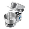 VEVOR Ice Cream Maker, 1.8 Qt. Capacity, 6-Speed Electric Stand Mixer, with LED Digital Display & Timer, Mixing Paddle, Dough Hook, Splash Guard, for Homemade Frozen Yogurt Fruit Sorbet Gelato, Grey