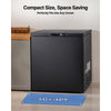 VEVOR Chest Freezer, 5 Cu.ft Compact Deep Freezer, Free Standing Top Open Door Chest Freezers with 2 Removable Baskets & Adjustable Thermostat - Energy Saving, Low Noise & Garage Ready, Black