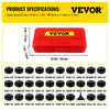 VEVOR Oil Filter Socket Set, 30 Pcs Oil Filter Wrench Set, Sturdy Steel Oil Filter Socket, 3/8\" Oil Filter Socket, Low Profile Oil Filter Socket Set For Easy Access, Oil Filter Wrench Cap Set with Ca