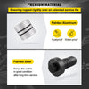 VEVOR Pipe Stretcher Kit, Exhaust Pipe Stretcher Kit 1-5/8\" to 4-1/4\", Exhaust Pipe Expander Kit for Tail Pipe Tube, Exhaust Pipe Expander Tool with Storing Case, 7 Pcs Pipe Expander, Exhaust Stretc