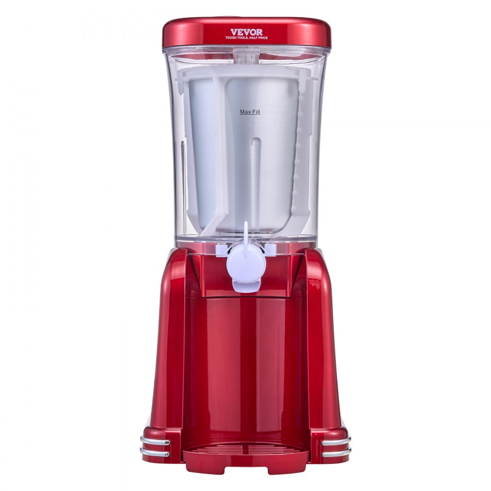 VEVOR Slushy Machine for Home, 32oz Tank Home-use Margarita Machine, Smoothie Frozen Drink Maker with Food-grade Materials, Slushie Machine for Home DIY, Kids' Parties, Red