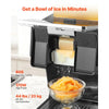 VEVOR Snowflake Ice Machine, 44LBS/24H Snowflake Ice Maker, Ice-Shaver Machine with Stainless Steel Blade, Electric Snow Cone Maker with 0.2 Gal Tank, 60S Fast Pre-Cooling, for Home & Small Gatherings
