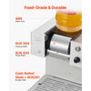 VEVOR Snowflake Ice Machine, 88LBS/24H Snowflake Ice Maker, Ice-Shaver Machine with Stainless Steel Blade, Electric Snow Cone Maker with 0.48 Gal Tank, 90S Fast Pre-Cooling, for Home & Small Gathering