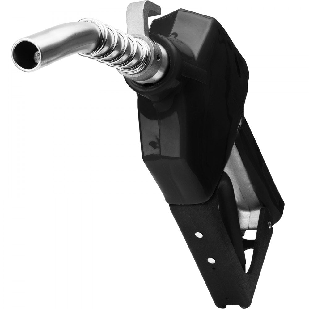 VEVOR Automatic Fuel Nozzle, 3/4" NPT Inlet Thread & 13/16" Spout, 11 GPM Max Flow Rate, Auto Shut Off, Aluminum & PVC Gas Pump Handle with 360° Swivel for Gasoline Diesel Kerosene Biodiesel Refilling