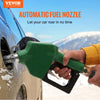 VEVOR Automatic Fuel Nozzle, 3/4" NPT Inlet Thread & 15/16" Spout, 16 GPM Max Flow Rate, Auto Shut Off, Aluminum & PVC Gas Pump Handle with 360° Swivel for Gasoline Diesel Kerosene Biodiesel Refilling