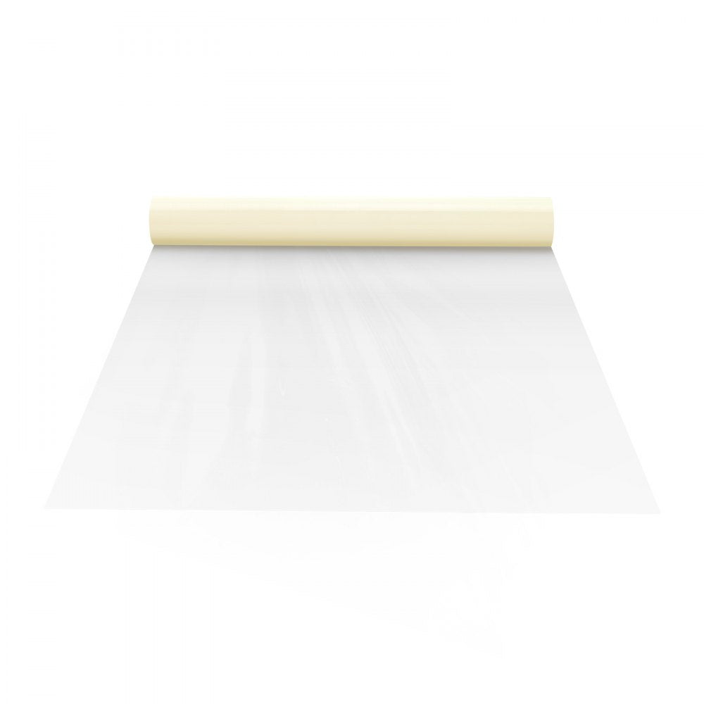 VEVOR Carpet Protection Film, 36" x 200' Floor and Surface Shield with Self Adhesive Backing & Easy Installation, Polyethylene Adhesive Car Mat Protector Roll for Construction & Renovation
