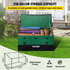 VEVOR Outdoor Storage Box Patio Deck Box 230 Gallon Waterproof PE Tarpaulin