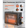 VEVOR Steam Generator, 9 kW Home Steam Shower System with Preheat Mode, For Bathrooms, Sauna Rooms, Spa, Direct Water Connection, Touch Control, Auto Fill & Drain, 77-131°F, 24H Timer, 212-318 ft³
