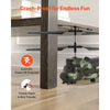 VEVOR RC Helicopter, 2.4GHz Military Remote Control Helicopter, 3.5 Channel RC Airplane for Kid, 20 Mins Flight Time, One-Key Takeoff/Landing & LED Lights, Flying Plane Toys for Kids Ages 8 and up